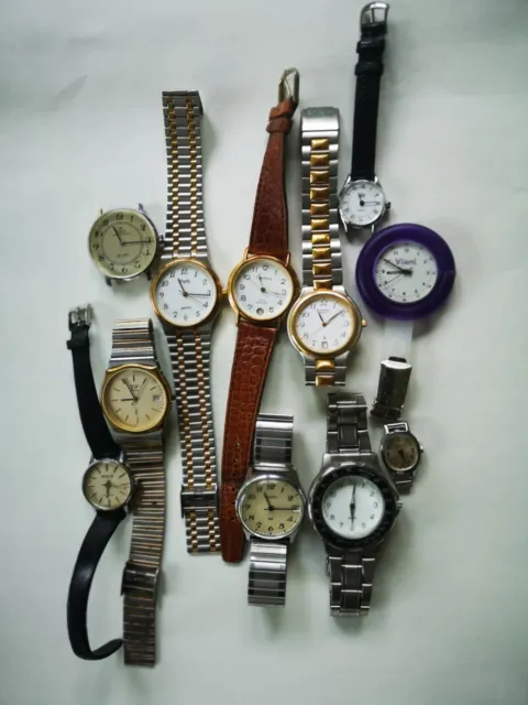 Konvolut Armbanduhren, für Damen und Herren, für Bastler, defekt