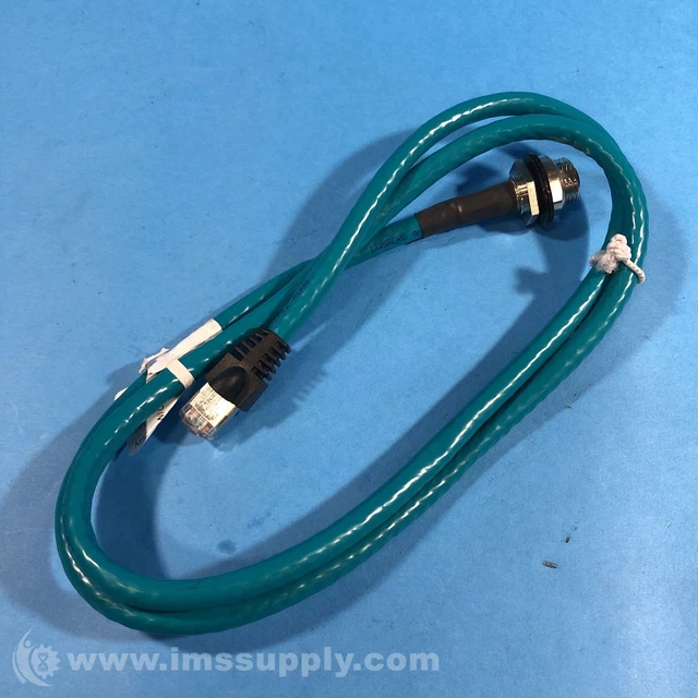 Lumberg 0985-656-104/1M Double-Ended Ethernet Cordset, 1 M Length FNIP