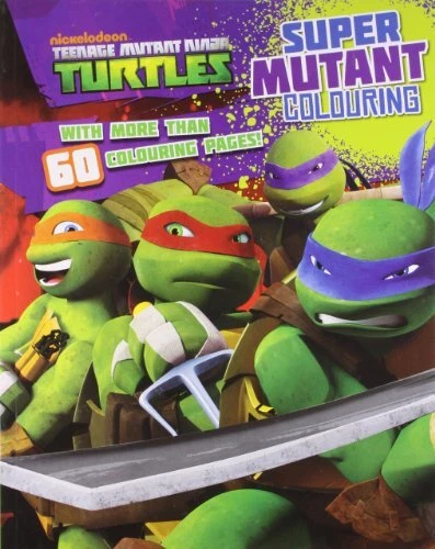 TEENAGE MUTANT NINJA Turtles Colouring By NA 12 81 PicClick