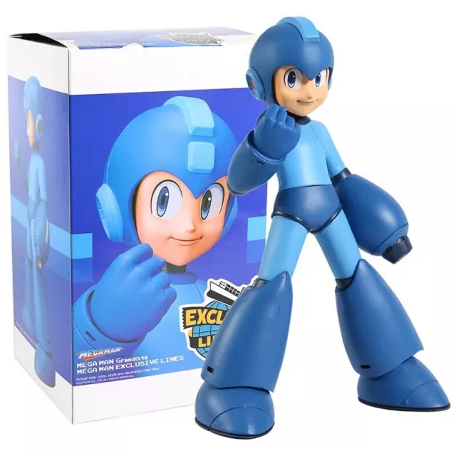 Figurine ROCKMAN figure Megaman in box en  boite ~ 22cm