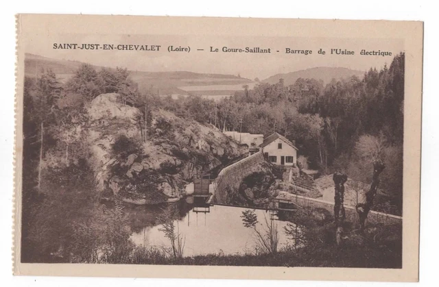 Carte Postale Ancienne CPA 42 Boen – Sortie D'usine – Loire – France (vers 1900)