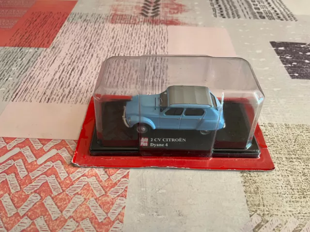Citroen 2hp 2hp Dyane 4 Auto Plus Hachette 1/43 Miniature Car Citroen 2hp 2hp Dyane 4 Auto Plus Hachette 1/43 Miniature Car