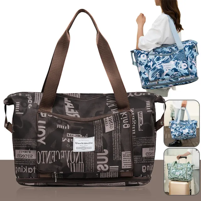 Folding Bags Waterproof Tote Duffle Bag Handbag Large Capacity Travel For Women