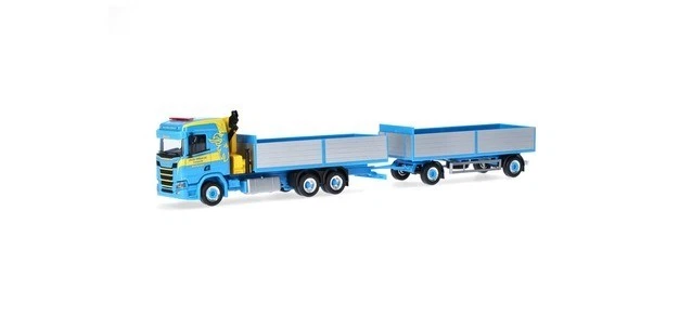 Herpa Semi-remorque surbaissée Scania CR ND 4x4 Wagner Miteleschenbach