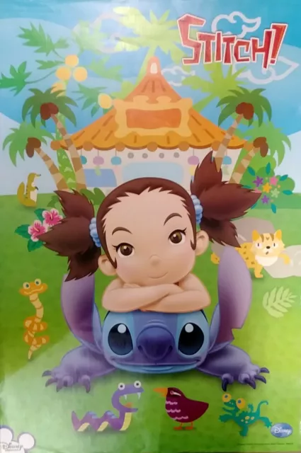 Disney Lilo and Stitch - Sitting Wall Poster, 22.375 x 34 