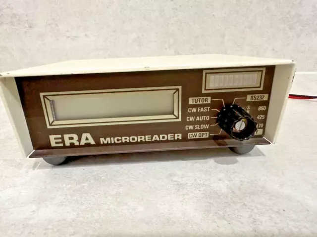 ERA Microreader/Morse Code and RTTY Decoder