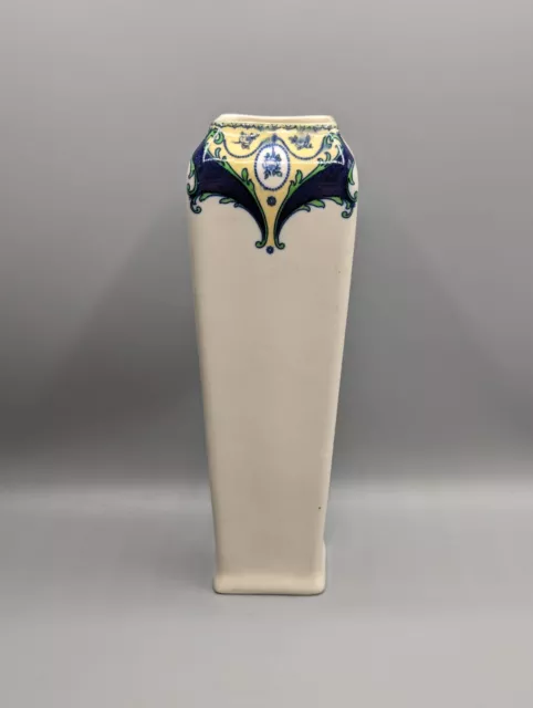 Royal Doulton Art Nouveau 1889 Cylindrical Vase - Hand-Painted, Antique, Rare