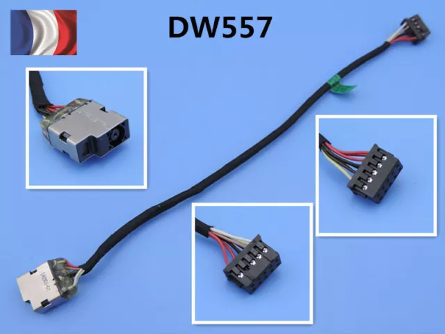 Connecteur de charge dc power jack connector fur HP ENVY 15-J 713705-sd4 10 Pins