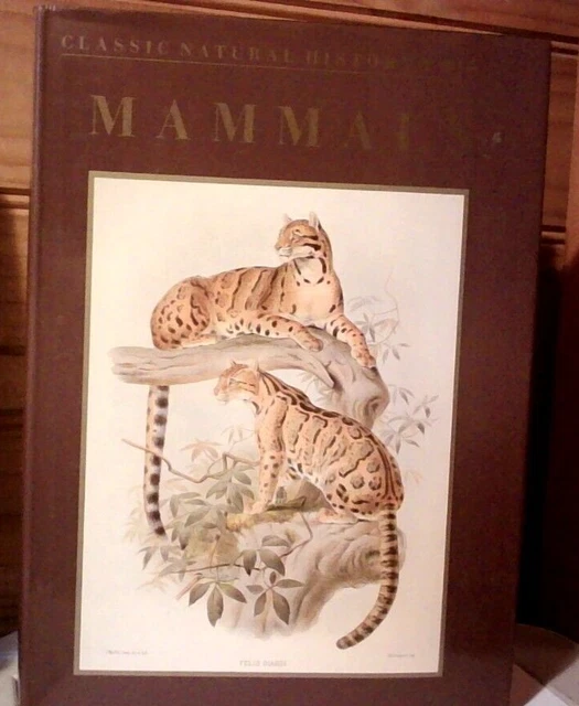 CLASSIC NATURAL HISTORY Prints: Mammals Tapa Dura Libro de