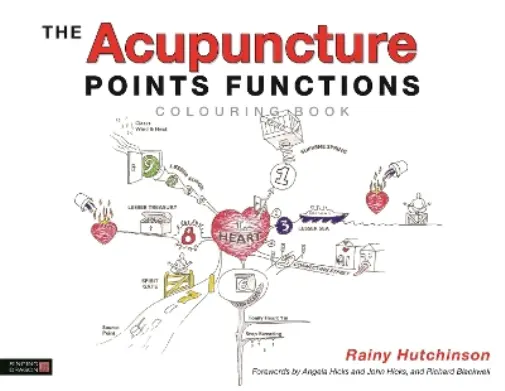 Rainy Hutchinson The Acupuncture Points Functions Colouring Book (Poche)