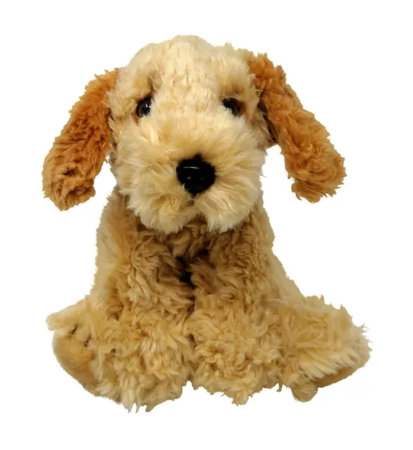 Caniche Albaricoque Perro Peluche Luxury Serie-2 Alteza 26cm Texto Original En