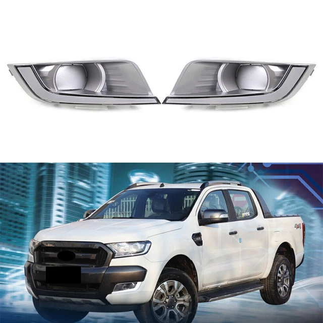 Luce Diurna LED DRL Indicatore Bianco Puro per Ford Ranger 2015-2016