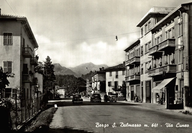 BORGO SAN DALMAZZO, Cuneo - Auto - Via Cuneo - "Campione" - NV - #042
