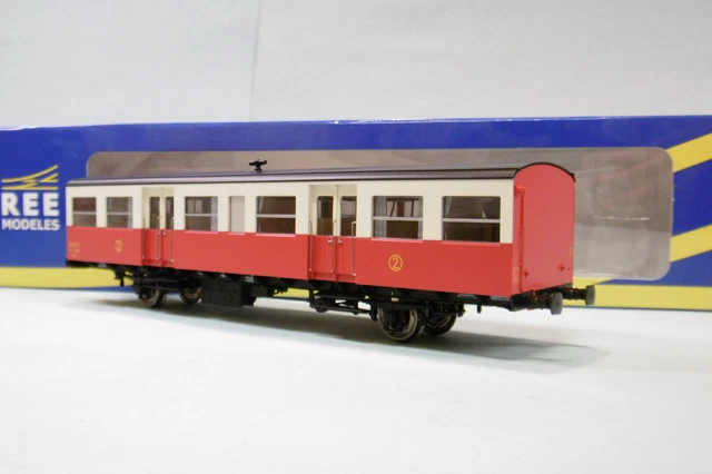 Autorail X 2828 Ree Modèles MB161 - HO 1/87 - Époque III - Rouge & Crème - Neuf