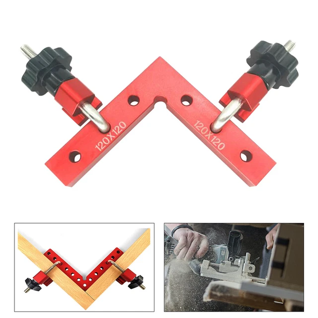 STAINLESS STEEL RIGHT Angle Clamps 90 Degree Corner Clamps for Picture