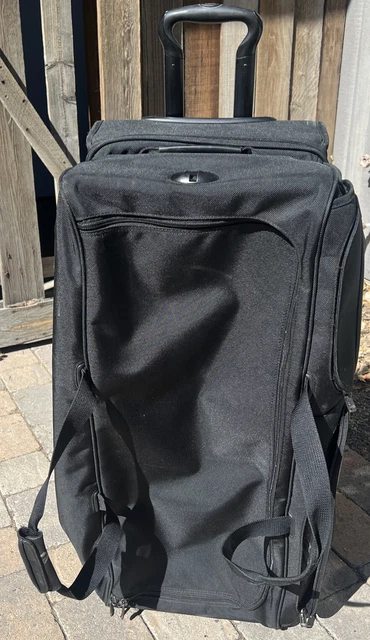 Tumi 34” Black 2 Wheeled Split Duffel Suitcase Luggage Travel Bag 2