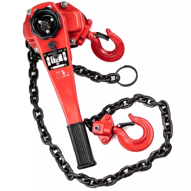 1,5 Ton Capacity Lift Lever Block Chain Hoist Comealong Lift Puller