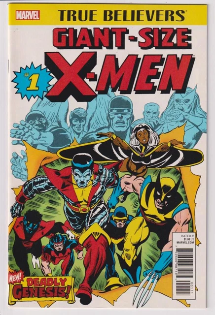 True Believers Giant-Size X-Men #1 (Marvel 2017) C3 "New Unread"