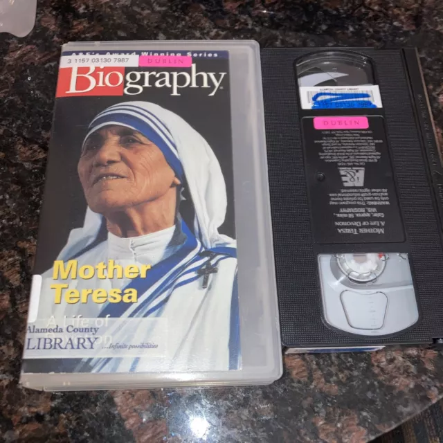 BIOGRAPHY - MOTHER Teresa: A Life of Devotion (VHS, 1997) A&E $5.39 ...
