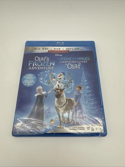 FROZEN OLAF'S ADVENTURE - Blu-Ray/DVD/Digital - Brand New BILINGUAL $29 ...