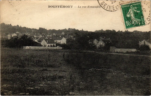 CPA Bouffemont La vista d’Ensemble FRANCE (1309863)