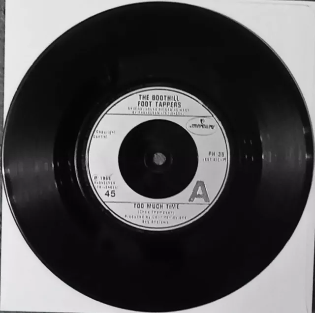 The Boothill Foot-Tappers:Too Much Time, 7" 45rpm vinyl Single record