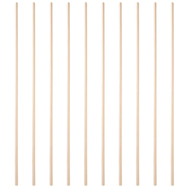 10 Pcs Window Frame Trim Decorative Triangle Dowel Rods Dowels Strips Decorate
