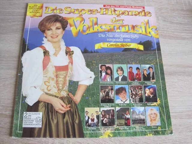 LP Vinyl - Various - Die Super-Hitparade Der Volksmusik - Die Hits Des Jahres 89