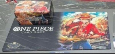 ONE PIECE CARD Game Championship Set 2022 Luffy Playmat & Storage Box