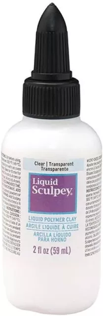 Sculpey Liquid Polymer Clay, 59 ml. Oven Bake