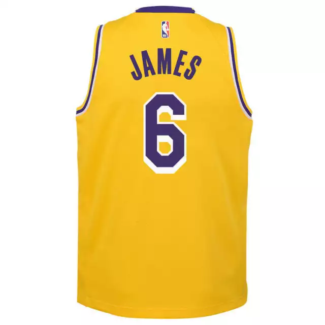 CANOTTA COLLEZIONE BAMBINO(8/14 anni)-BASKET-NBA-LOS ANGELES LAKERS-LEBRON JAMES