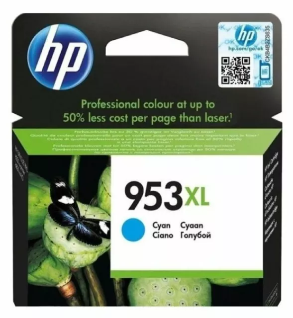 Genuine HP 953XL Black / Cyan / Magenta / Yellow Ink Cartridges Lot HP OfficeJet