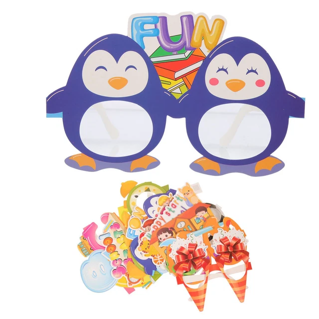 9pcs Bunte Multi-funktionale Exquisite Schöne Dekorative Brillen Für Schule Prop