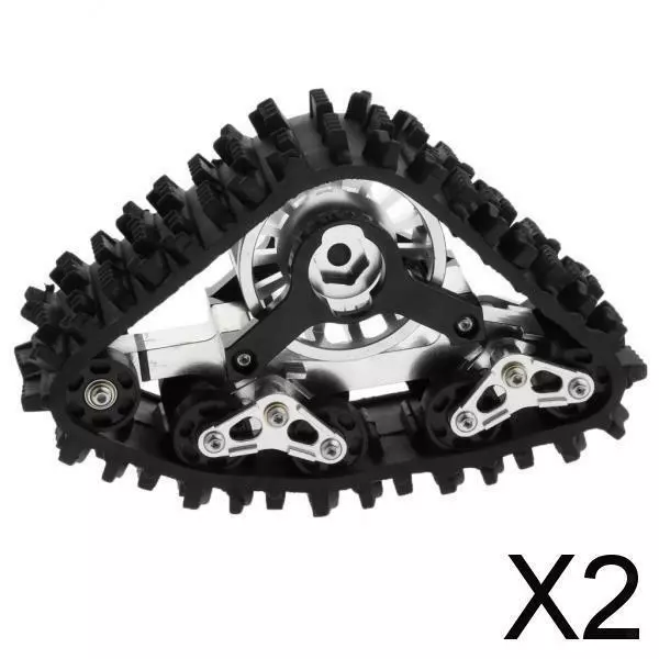 2x Pezzi di Ricambio per Ruote Da Pista di Aggiornamento per 1/10 Axial SCX10 RC