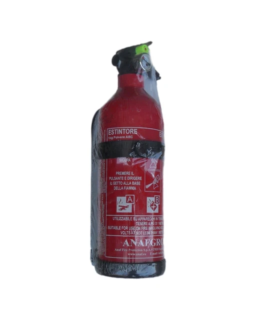 Estintore A Polvere 1 Kg Auto Moto Camper Anaf Group