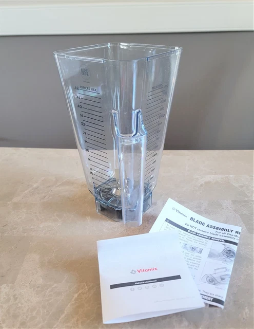 Vitamix Commercial 15505 48 oz Container w/ Blade Assembly for Blender NEW