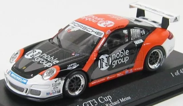 Porsche 911 Gt3 Cup Carrera Asia Macao 2007 Meins Minichamps 1:43 Modellino Auto