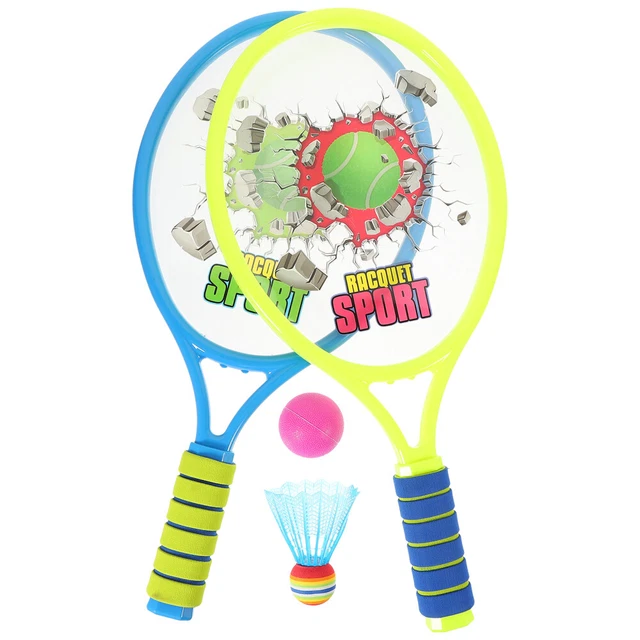 Kinder Federball Kleinkind Badminton Spielzeug Kind Tennis Schläger Tennis Bat