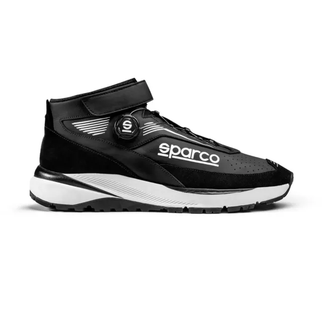 Neu Sparco Mechanikerschuh CHRONO Schwarz (FIA) (43)