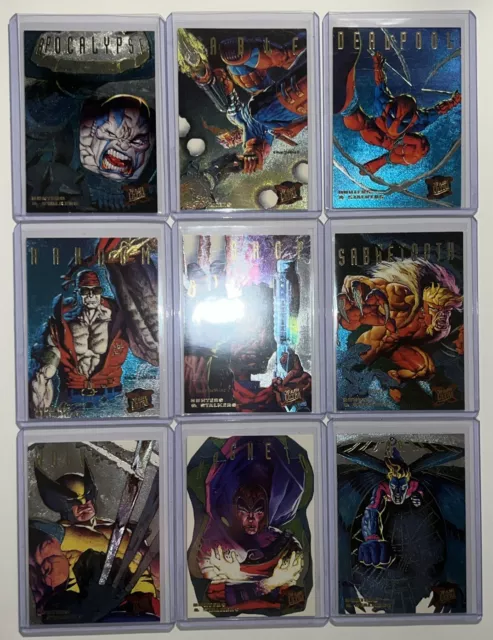 1995 Fleer Ultra Complete Set Of Limited Edition Hunters & Stalkers Chase Cards!