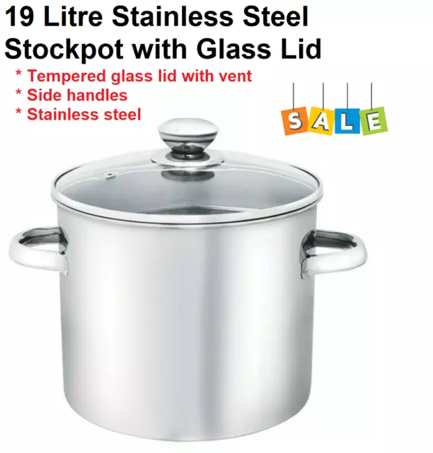 Brilliant Basics Stock Pot - 19L