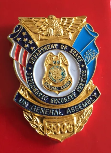 Pin Diplomatic Security Service