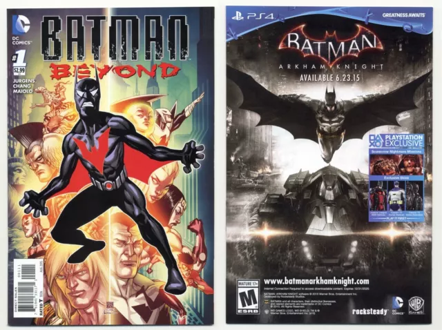 Batman Beyond #1 (NM/MT 9.8) Tim Drake Joker Red Robin 2015 5th Series DC Comics
