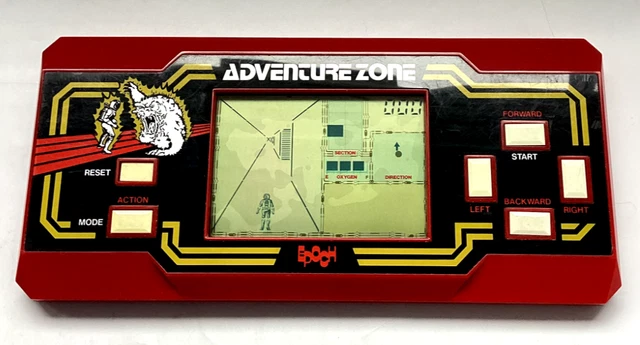 VINTAGE 1989 EXTREMELY RARE EPOCH ADVENTURE ZONE LCD Game