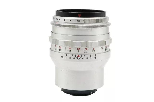 Carl Zeiss Jena Tessar T 2.8 80mm - Exa mount