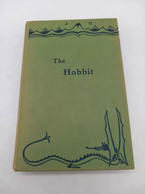 The Hobbit JRR Tolkien 1966 Hardback Book 3rd Edition