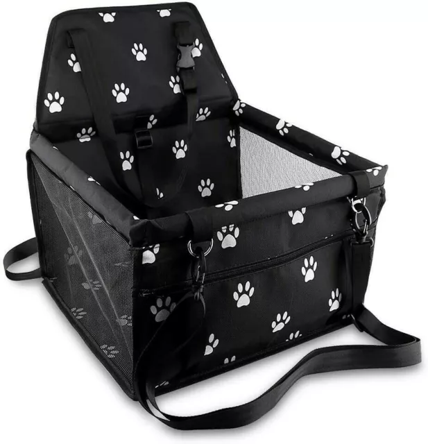 Portable Dog Car Seat Belt Booster Travel Carrier Folding Bag for Dog Cat Puppy