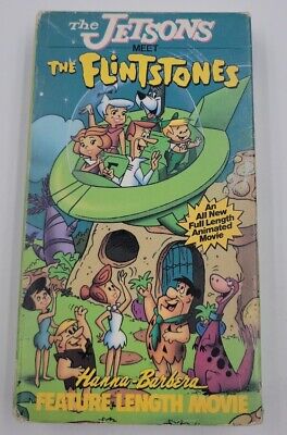 The Jetsons Meet the Flintstones 1987 VHS Hanna Barbera Full Length Movie