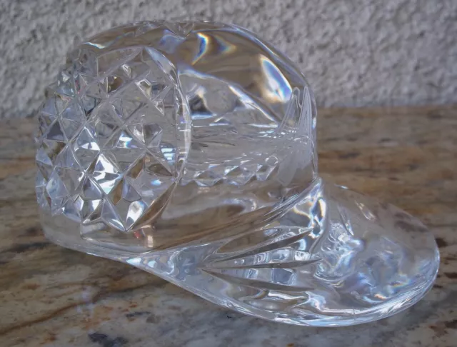 Waterford Crystal Baseball Cap Los Angeles California Angeles MLB Paperweight