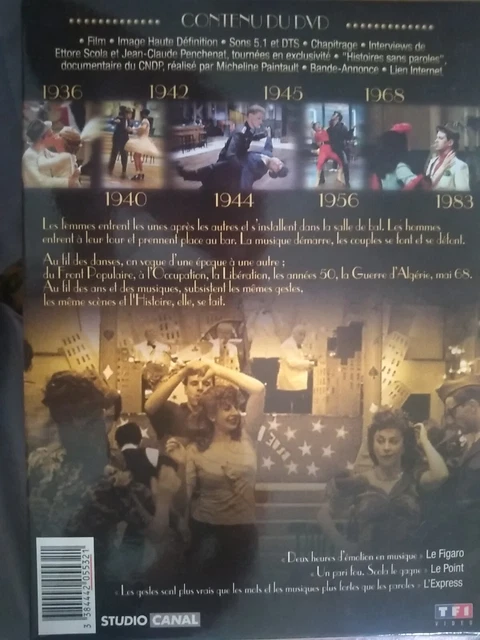 LE BAL  / ETTORE SCOLA / Film De 1983 / DVD